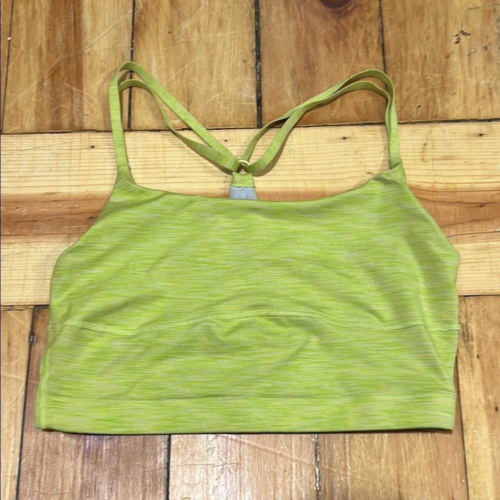 Outdoor Voices Lime Green Sports Bra